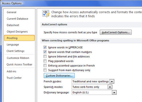 SPELL CHECKER ACTIVATION INSTRUCTIONS
